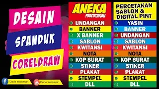 DESAIN BANNER PERCETAKAN DEBGAB CORELDRAW X7