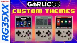 Anbernic RG35XX GarlicOS Custom Themes Setup Guide