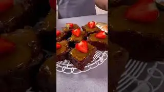 Брауни с мягкой карамелью