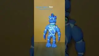 слепил Фростбера #лепка #подпишись #поставьлайк #лепкавидео #фнаф #fnaf