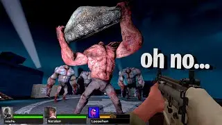 jugamos LEFT 4 DEAD en modo IMPOSIBLE...