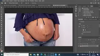 Como editar  pele na grávida (gestante) no photoshop