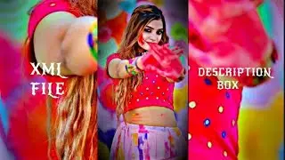 HAPPY HOLI SPECIAL STATUS ✨XML ATTITUDE || ALIGHT MOTION VIDEO EDITING XML 