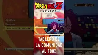 Tablero al 100% Kakarot #dragonballz #dragonballzkakarot #gokuultrainstinto #dbz #ps5 #bardock