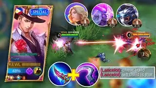 THIS UNDERRATED ITEM OF CLINT IS BROKEN!! (PLEASE TRY) | CLINT TOP 1 GLOBAL GAMEPLAY - MLBB