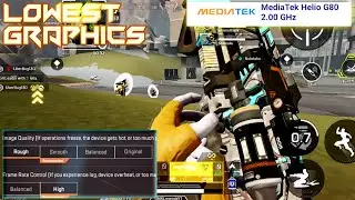Apex Legends Mobile Lowest Graphic For Low-end Device's