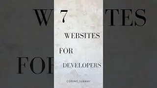Best 7 websites for Future Project #new #htmlcss #trending #code#viral #viralshorts #viralvideo