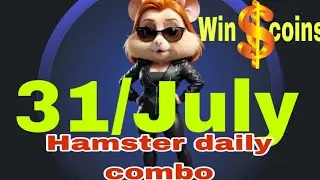 31/July hamster daily combo cards claim 5m coins