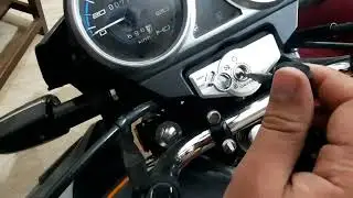 How to open CB150F Shut lock