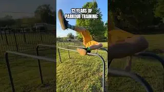WHAT 12 YEARS OF PARKOUR TRAINING LOOKS LIKE 🤯