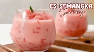 Cara Membuat Es Semangka Creamy