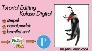 Pixellab editing Kolase Digital!!! simpel, mudah perlu dicoba (in picsay pro & pixellab)
