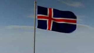 Flag animation Cinema 4D