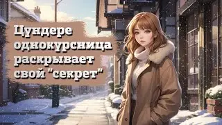 Цундере однокурсница раскрывает свой 