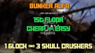 Clearing Bunker Alfa Vault With 1 Glock and 3 Skullcrushers | Last Day On Earth: Survival