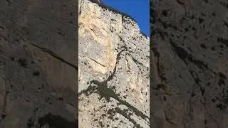 Elisoccorso sulla prima sosta della Via Leoni In Gabbia