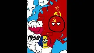 Now Vs Then - Poland & Romania Countryballs