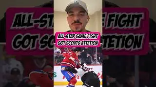 Leave it to Arber Xhekaj to fight in an All-Star game 😂