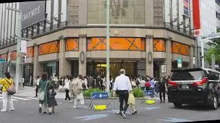 ゴールデンウイーク初日の銀座通り The First Day of Golden Week on Ginza Street#Ginza street#銀座＃ゴールデンウイーク
