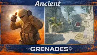 Полный гайд по гранатам на Ancient за атаку (CS2)