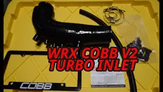 08-14 WRX and Cobb V2 Turbo Inlet