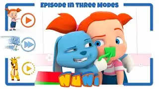 NuNi in Three Modes 🧡💛💙 Pacifier 🧸 Bye Bye Pacifier🖐️🥰😍