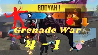#freefire  #freefiremax #nade Free Fire Grenade War | CS Rank | Training Ground | Free Fire Max
