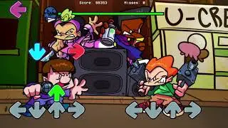 Unloaded (Fucked difficulty) FC Vs Uberkids - FNF Mod