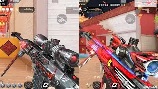 Crossfire Legends Barrett Obsidian Beast vs Barrett Iron Shark Comparison - Crossfire Mobile