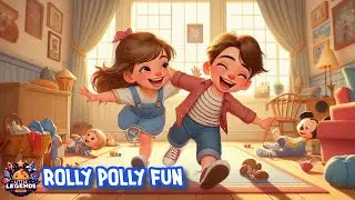Rolly Polly Fun! A Catchy Kids' Song | Little Legends