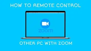 How to remote control other pc with ZOOM