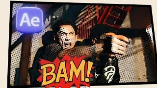 Turn Your Footage Into a Comic Book (After Effects Tutorial)