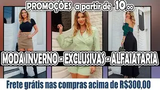 Promoção 10 e Produtos Alfaiataria Valtier Popular, Moda Inverno, Roupas Exclusivas Bamboo Brás Fern