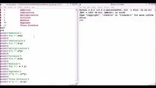 14- basic arthimetic oprations in python