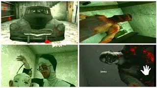 Endings Battle | Psychopath Hunt Vs Evil Nun Vs Granny Vs HeadHorse