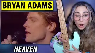 Bryan Adams - Heaven | Singer Bassist Musician Reacts