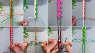 Create Beautiful Flower Designs with Nylon Thread - Easy DIY Tutorial