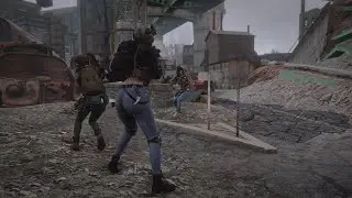 A day in the wasteland - 2024 Fallout 4 with 450+Mods Random gameplay