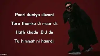 She Move It Like (Lyrics) - Badshah | Warina Hussain