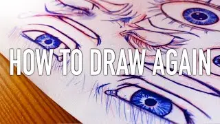 Why do we STOP DRAWING!? And how to start again #2024✨