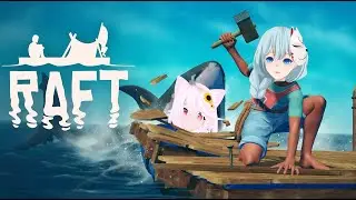 Кошка, лиса и акула в Raft? | RuVTuber