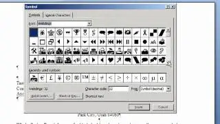 Word 17 - How to Insert and Use Symbols