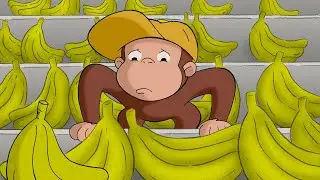 George Solves the Banana Mystery 🍌🔎 | Curious George Compilation | Adventure & Play