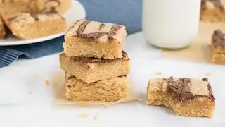 Nutella Blondies Recipe