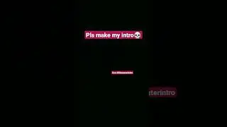 pls help #ilikewaterintro