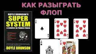 АК ИГРА на ПОСТФЛОПЕ. КАК играть ТУЗ-КОРОЛЬ? АУДИОКНИГА. СУПЕРСИТЕМА ДОЙЛА БРАНСОНА