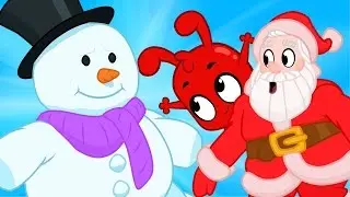 Christmas cartoon for kids! Morphle Santa and snow men