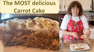 How to Make the BEST Carrot Cake with cream cheese icing