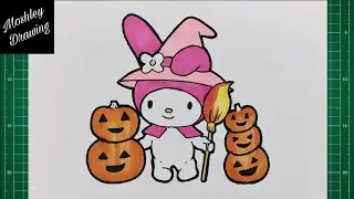 How to Draw Halloween My Melody