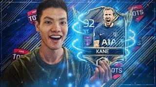 92 OVR TOTS KANE PLAYER GAMEPLAY + REVIEW! FIFA Mobile 18 Best Striker In Game?